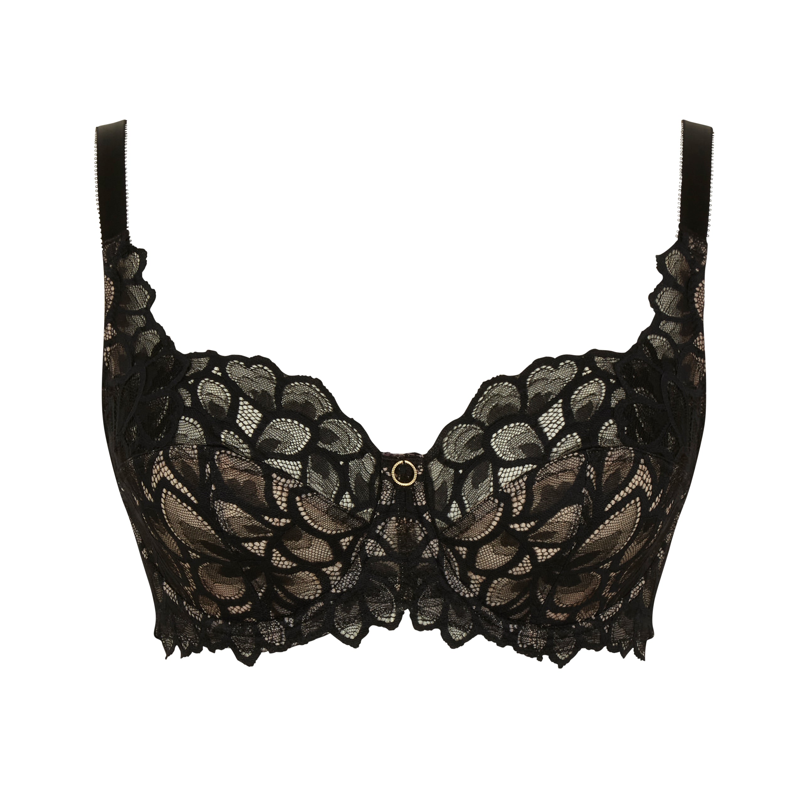 Panache Allure Full Cup Panache 30DDD US / 30E UK BLACK/LATTE