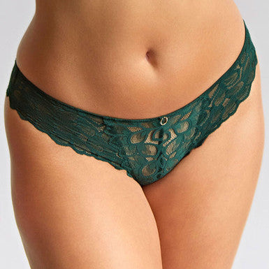 Panache Allure Brazillian - Forest Green Bra Fittings by Court