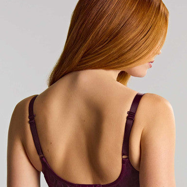 Panache Allure Spacer Bra - Plum Spacer Foam Panache