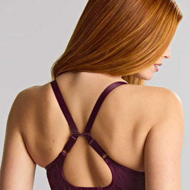 Panache Allure Spacer Bra - Plum Spacer Foam Panache
