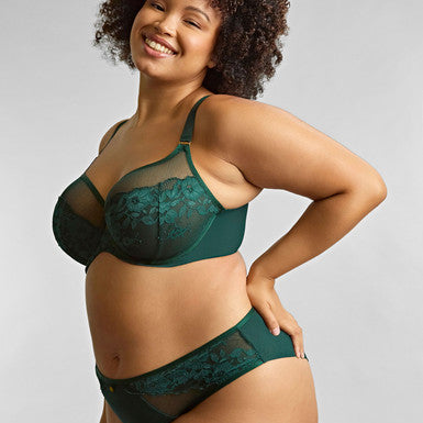 Sculptresse by Panache Josephine-Forest Green Sculptresse