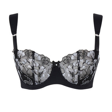 Panache Marlene Balcony Bra Cut & Sewn Panache 30DDD US / 30E UK BLACK