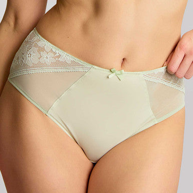 Panache Celeste Deep Brief - Pistachio Bra Fittings by Court