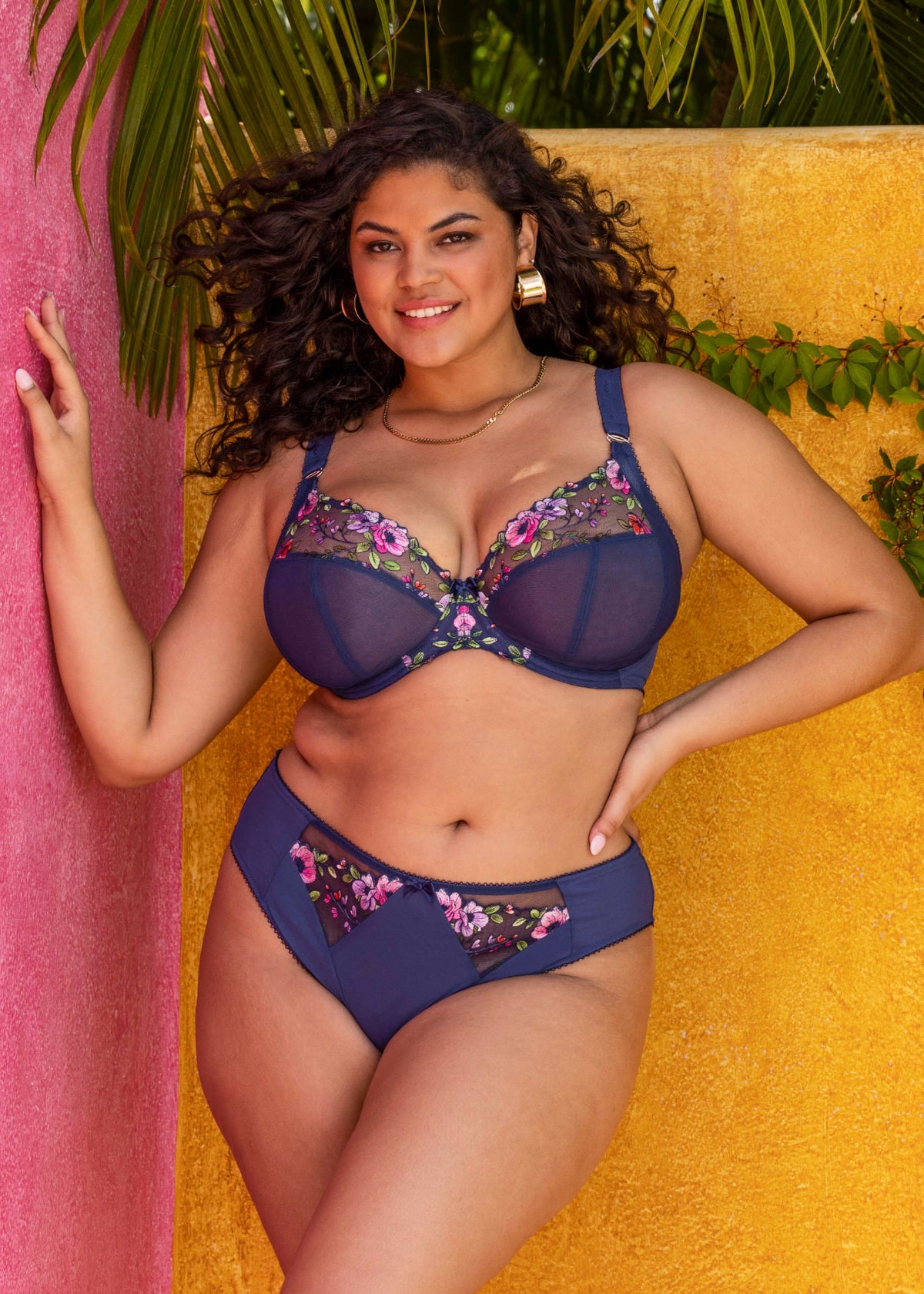 Elomi HImari High Leg Brief *Final Sale Brief Elomi