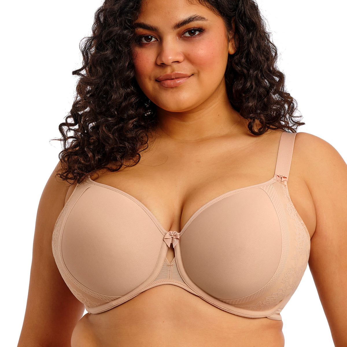 Elomi Nerina - Sahara and Black Spacer Foam Elomi 34I US / 34G UK SAHARA