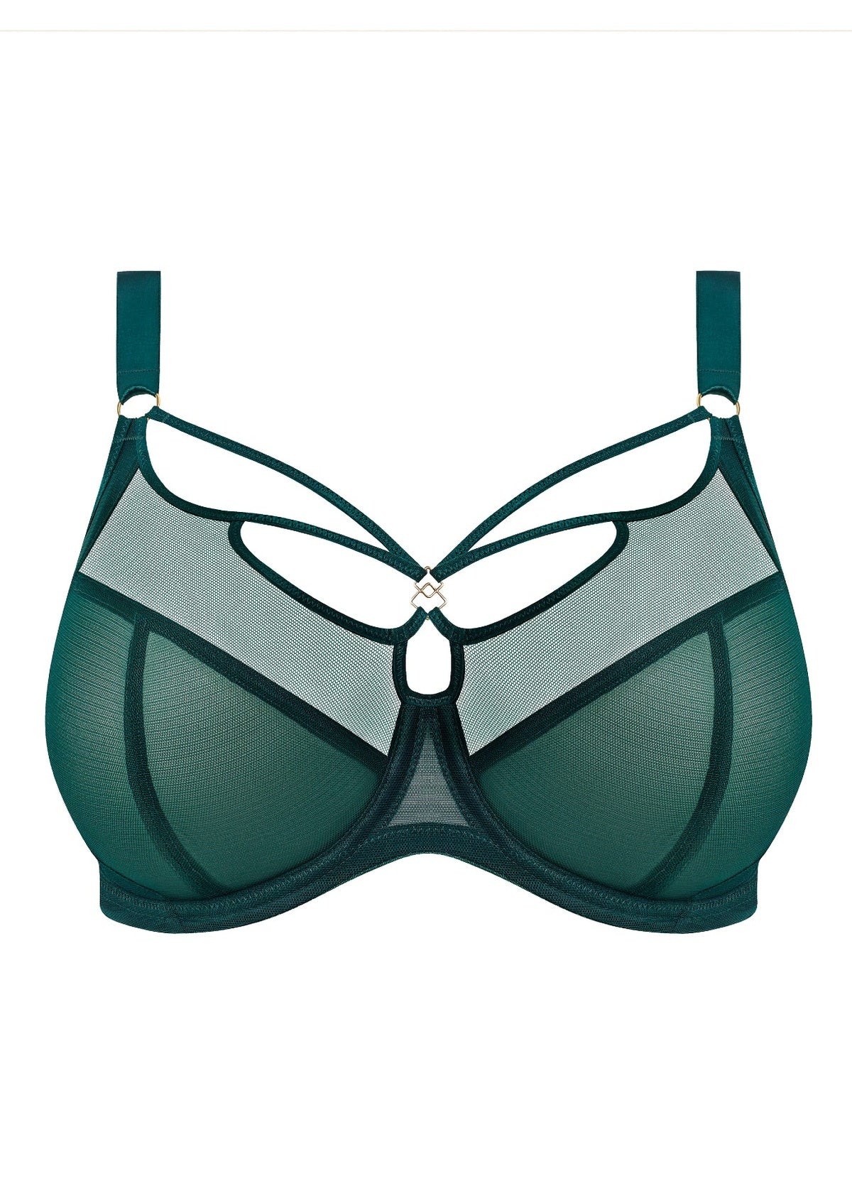 Elomi Sachi Fashion Color - Deep Emerald Elomi 32J US / 32GG UK DEEP EMERALD