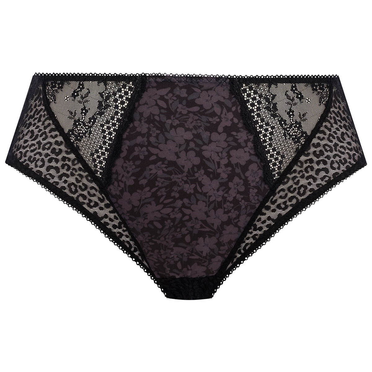 Elomi Lucie High Leg Brief Brief Elomi 8 US / 12 UK (M) BLACK