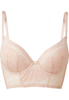 Gossard Encore Padded Longline Plunge Gossard 30D BLUSH