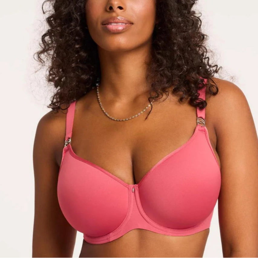 Montelle Sublime Spacer Bra - Spiced Coral Spacer Foam Montelle 28DD (E) SPICED CORAL