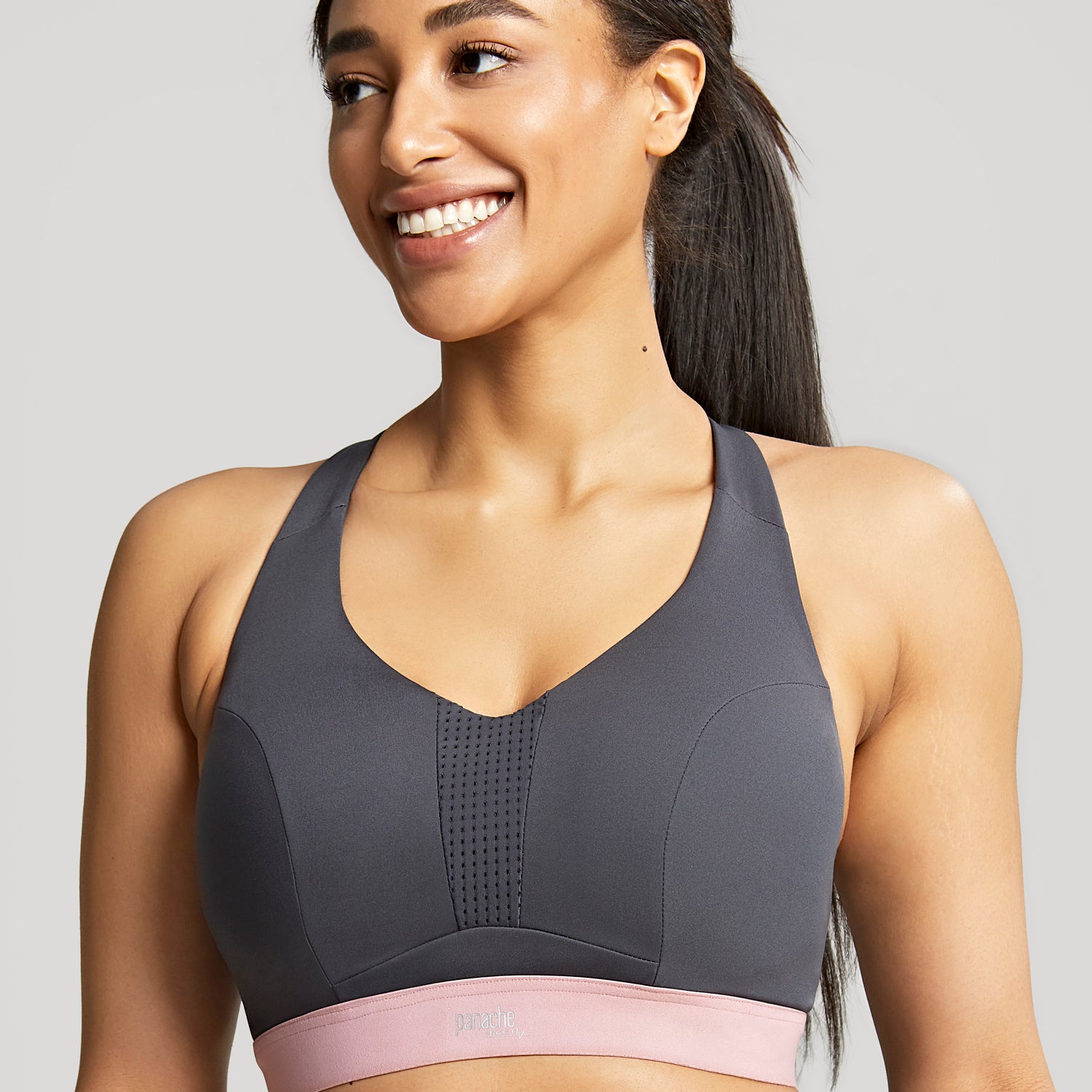 Panache Endurance Sports Bra *Final Sale* Bra Fittings by Court 28L US / 28HH UK CHARCOAL
