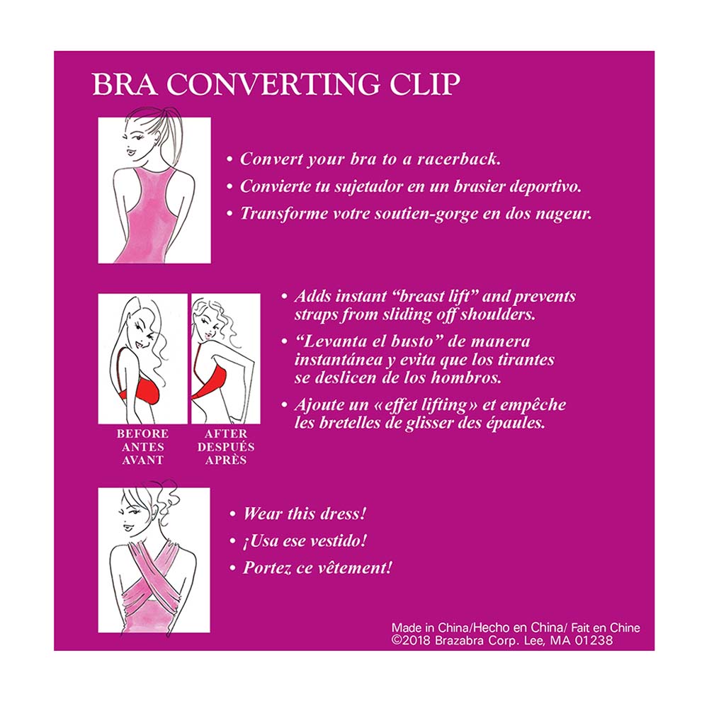 Braza Bra Converting Clip Bosom Besties