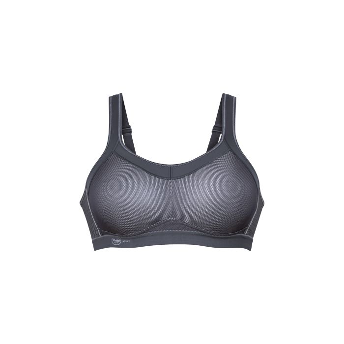 Anita Momentum Maximum Support Sports Bra Wireless Sports Anita 30DD (E) ANTHRACITE