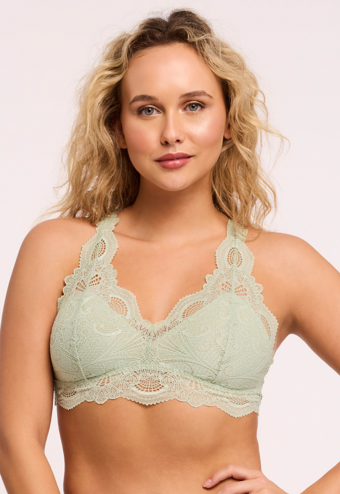 Fleur't Belle Époque Bralette- Fern *Final Sale Fleur't MF (34DDD-H US / 34E-FF UK - 36DD-G US / 36DD-F UK) FERN