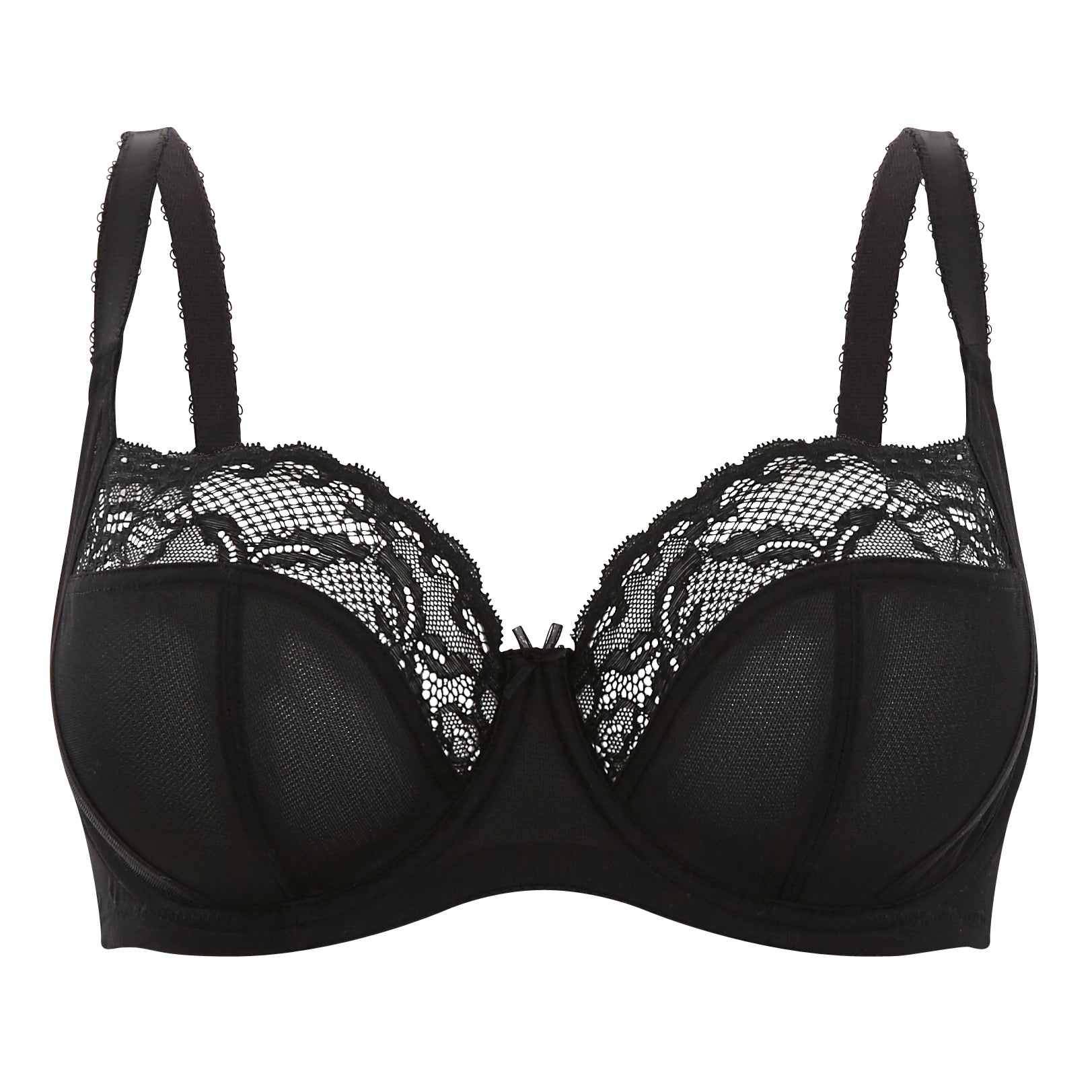 Panache Jasmine Balconnet *Final Sale* Bra Fittings by Court 28J US / 28GG UK BLACK