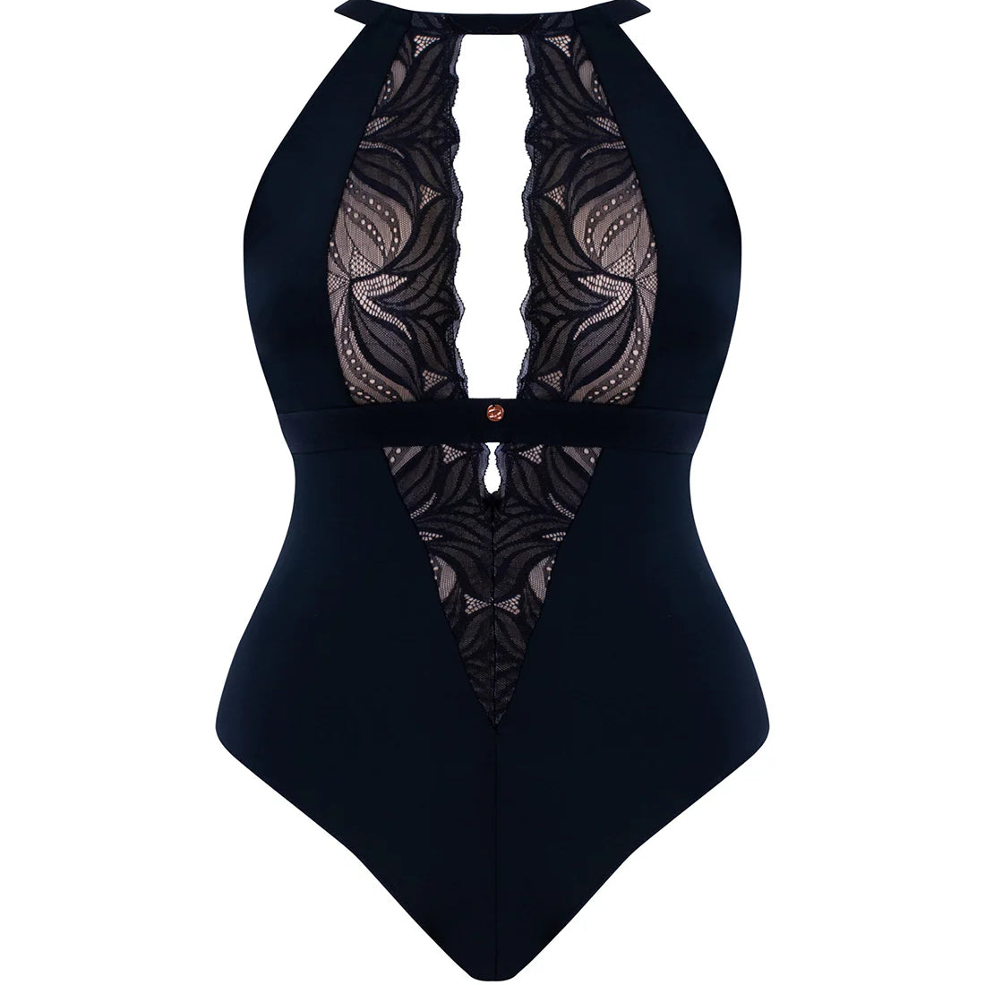 Curvy Kate Scantilly Indulgence Stretch Lace Bodysuit Curvy Kate S BLACK