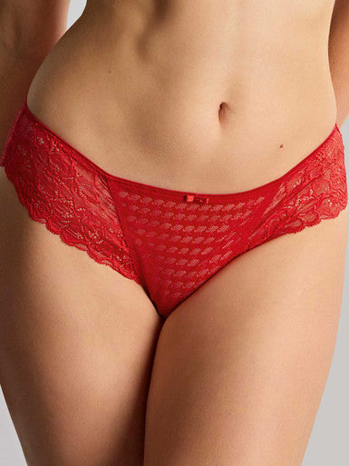 Panache Envy Brazilian - Poppy Red Bra Fittings by Court
