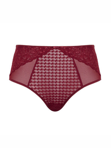 Panache Envy Deep Brief - Sparkling Cherry Bra Fittings by Court 6 US / 10 UK (S) SPARKLING CHERRY