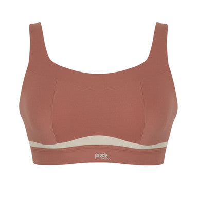 Panache Freedom Sports Bra - Sienna Rose Bra Fittings by Court 30DDD US / 30E UK SIENNA ROSE / CHALK
