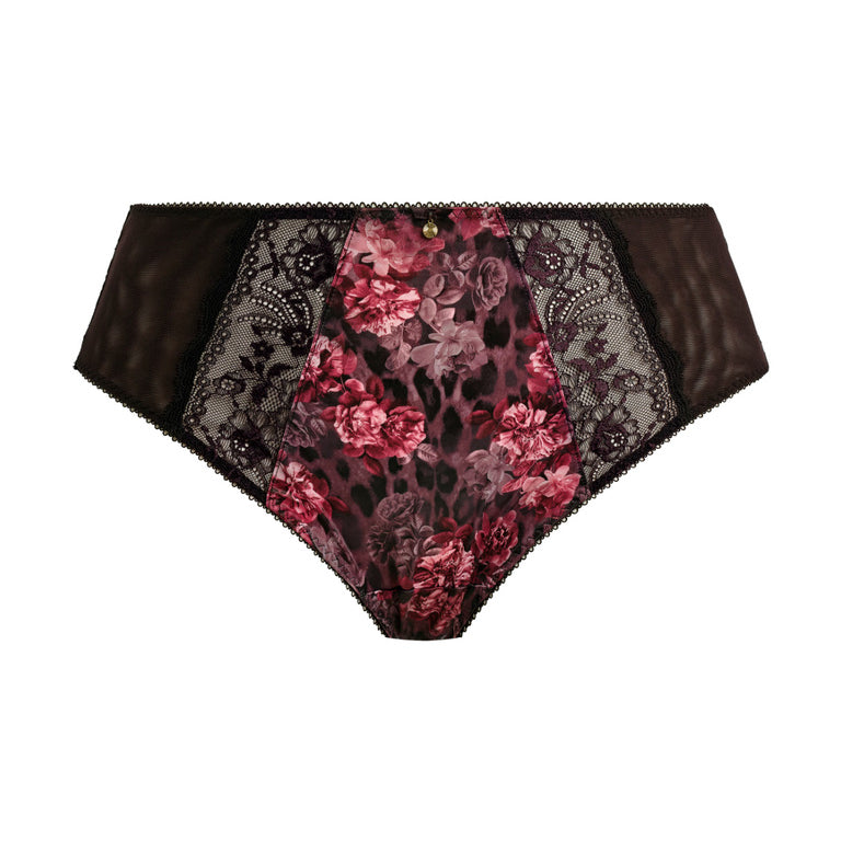 Elomi Morgan High Leg Brief - Dark Romance Brief Elomi 8 US / 12 UK (M) DARK ROMANCE