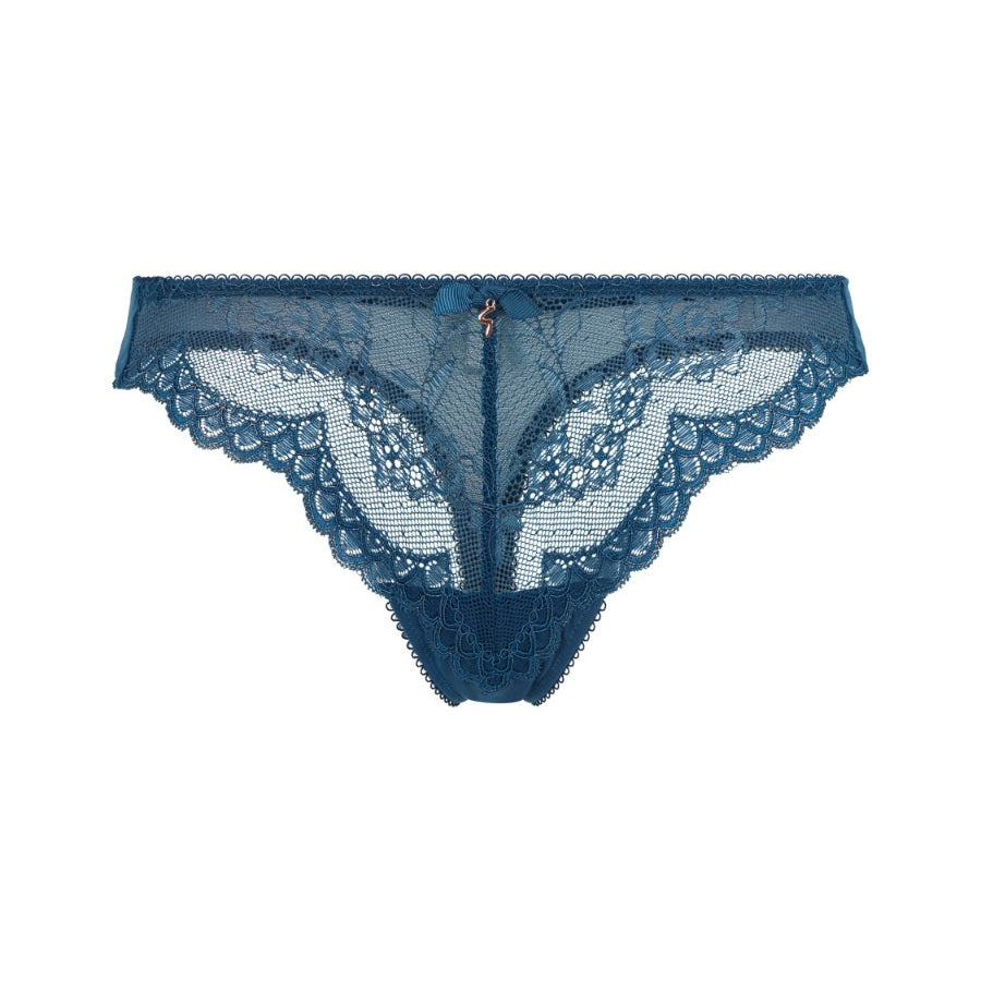 Gossard Superboost Lace Thong - Deep Teal Bra Fittings by Court 6 US / 10 UK (S) DEEP TEAL
