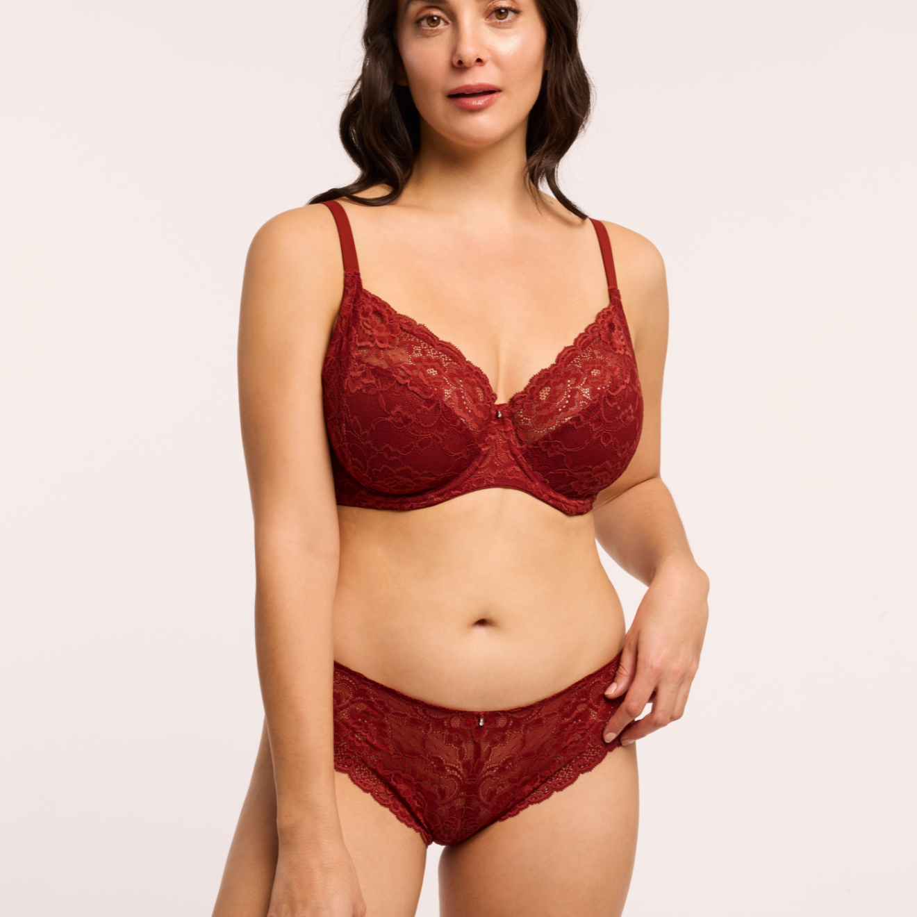 Montelle Lace Brazilian Panty - Chili Bra Fittings by Court