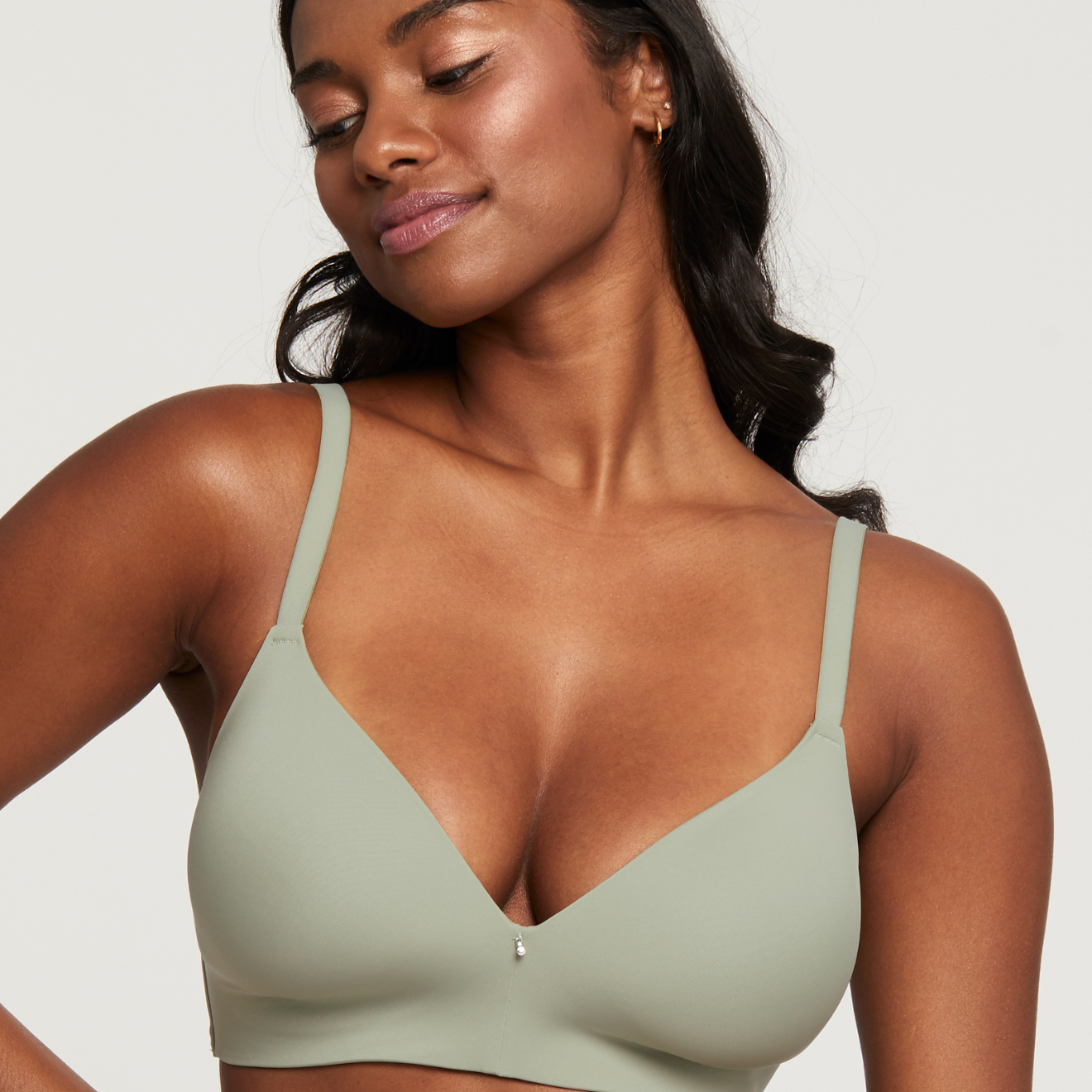 Montelle Wireless Molded Cup Bra *Final Sale* Molded Cup Montelle 36DD (E) SAGE