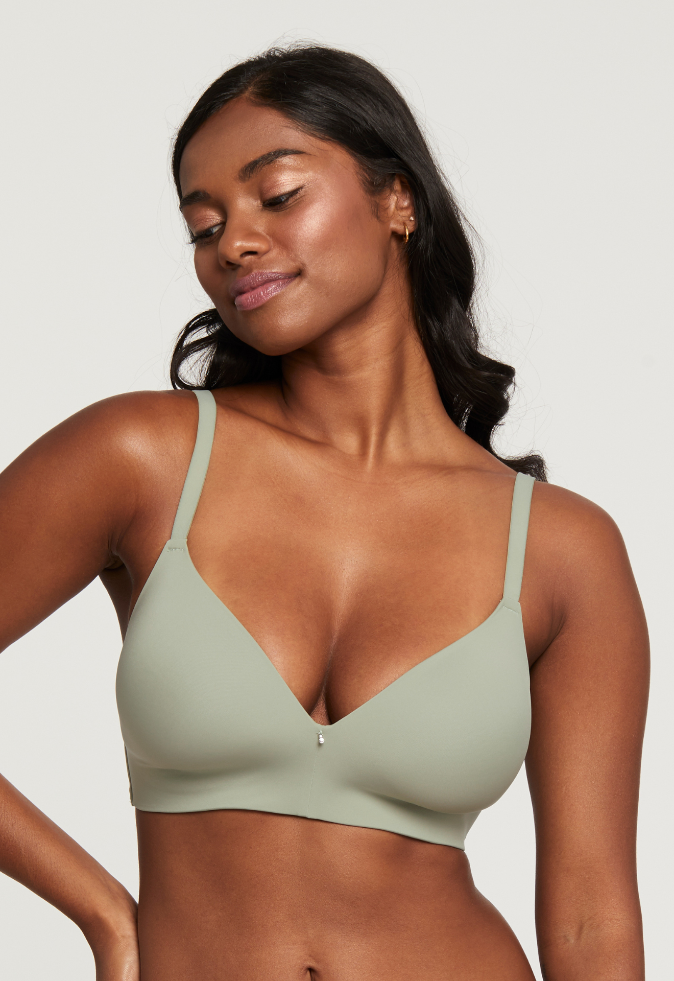 Montelle Wireless Molded Cup Bra *Final Sale* Molded Cup Montelle 36DD (E) SAGE
