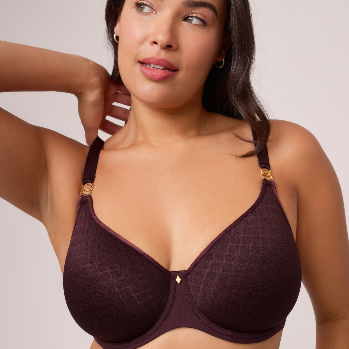 Montelle Sublime Spacer Bra Fashion Color - Fudge Spacer Foam Montelle 28DD (E) FUDGE