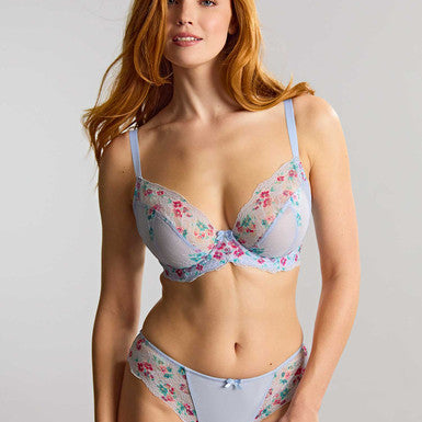 Panache Ana Plunge Bra Fashion Color - Cornflower Panache