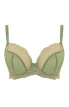 Panache Ana Plunge Bra - Sage and Sand *Final Sale Panache 32G US / 32F UK SAGE / SAND