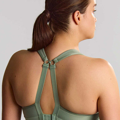 Sculptresse by Panache Thrive Sports Bra - Pale Green Bra Fittings by Court