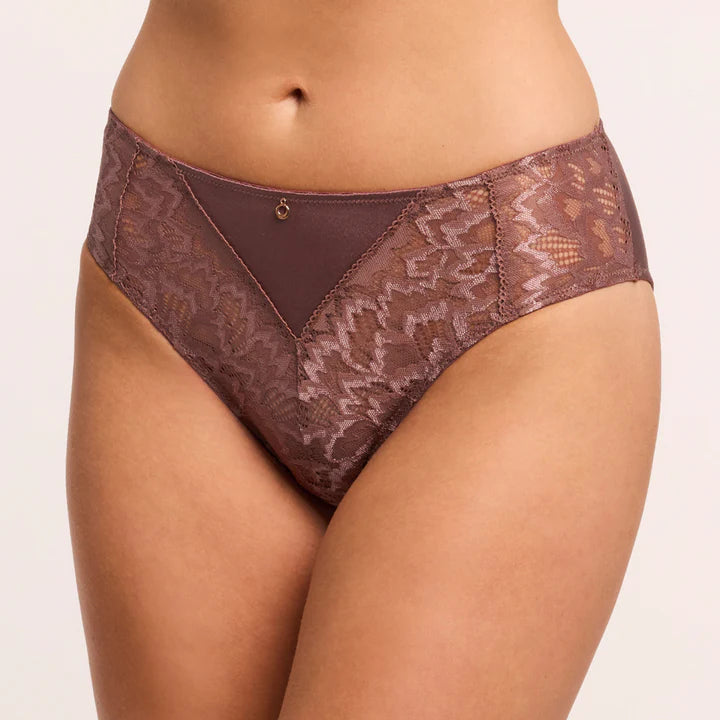 Montelle Woodrose Brief Bra Fittings by Court 6 US / 10 UK (S) WOODROSE