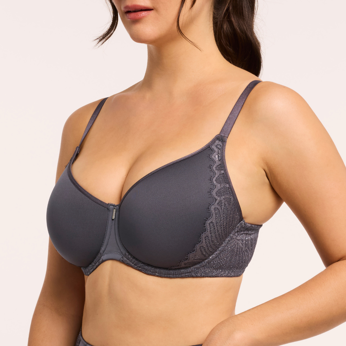 Montelle Lights Out Sublime Spacer Bra - Magnet/Silver Spacer Foam Montelle