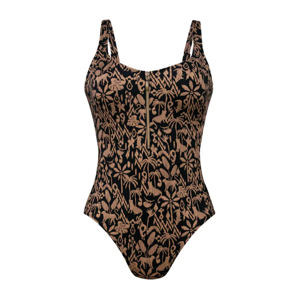 Anita Elouise Safari One Piece Swimsuit *Final Sale* Anita 30G US / 30F UK (6G) SAFARI