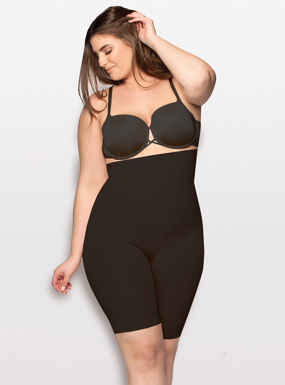 Body Hush The Sculptor All In One Bra Fittings by Court 8 US / 12 UK (M) BLACK