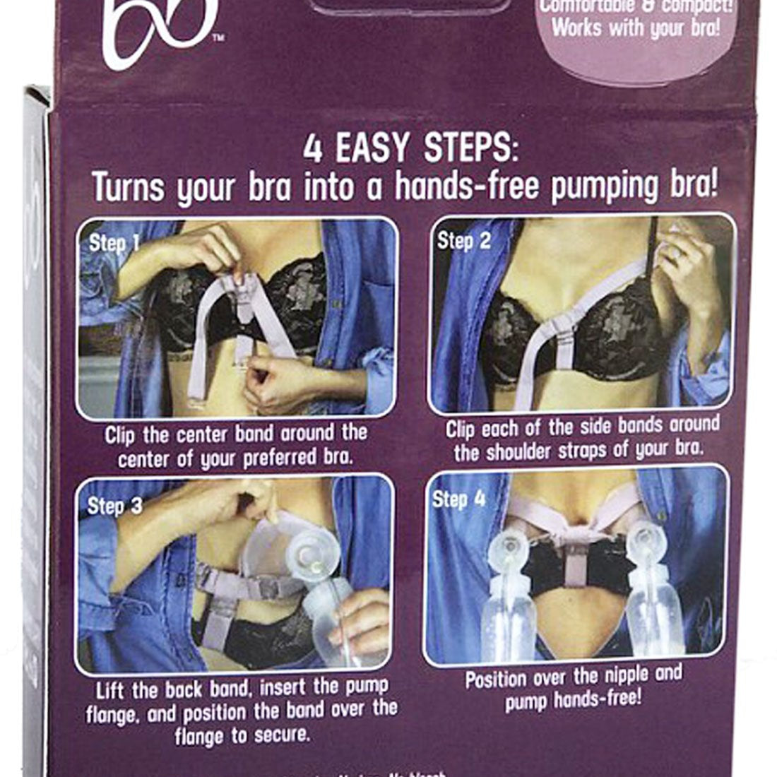 Brauxiliary Hands-Free Pumping Band Bosom Besties