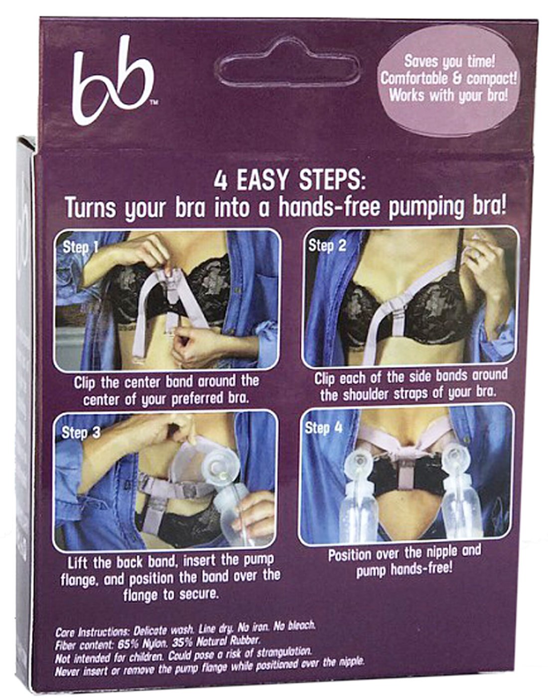 Brauxiliary Hands-Free Pumping Band Bosom Besties