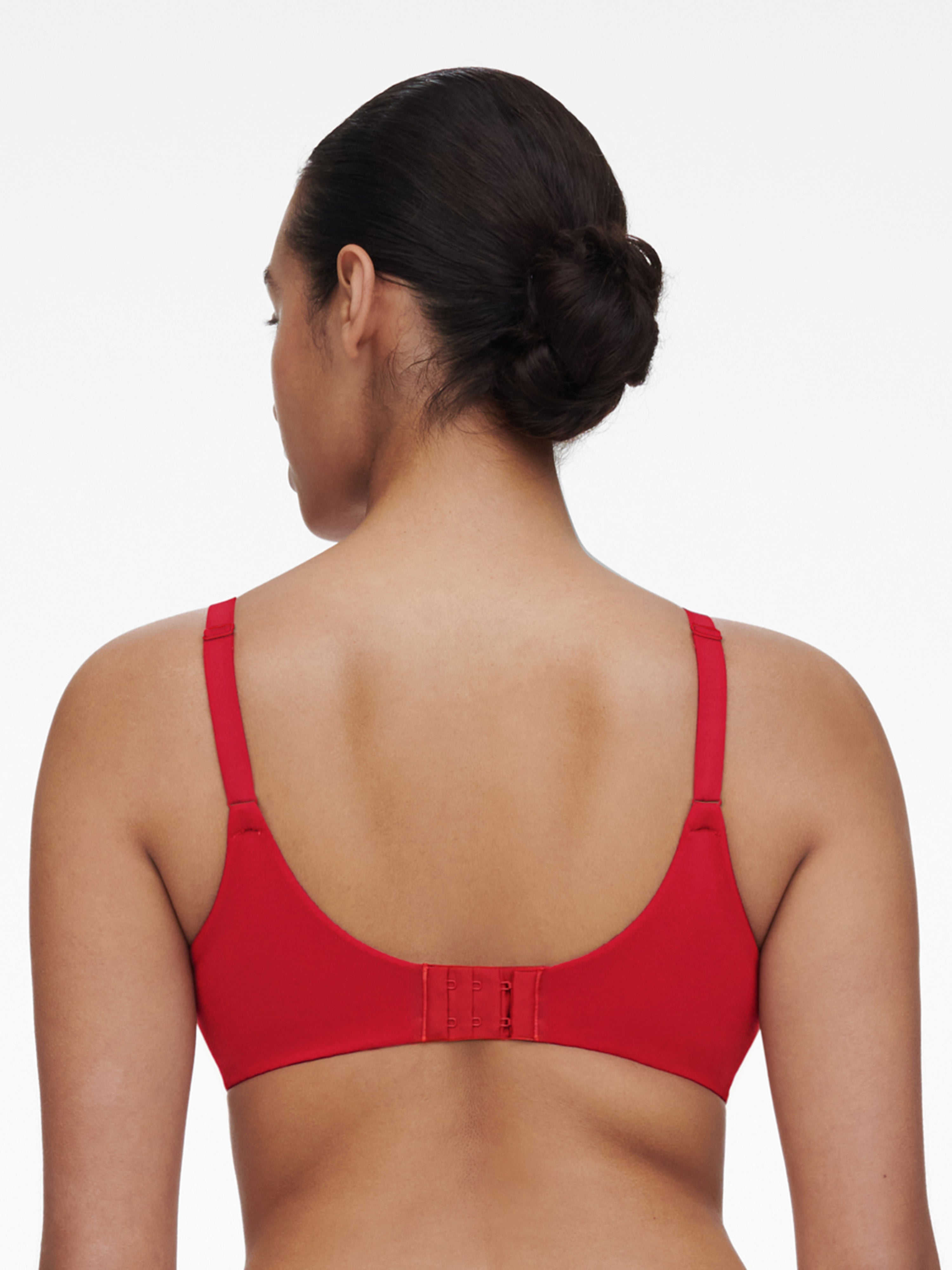 Chantelle Norah Comfort Underwire Bra - Poppy Red Chantelle