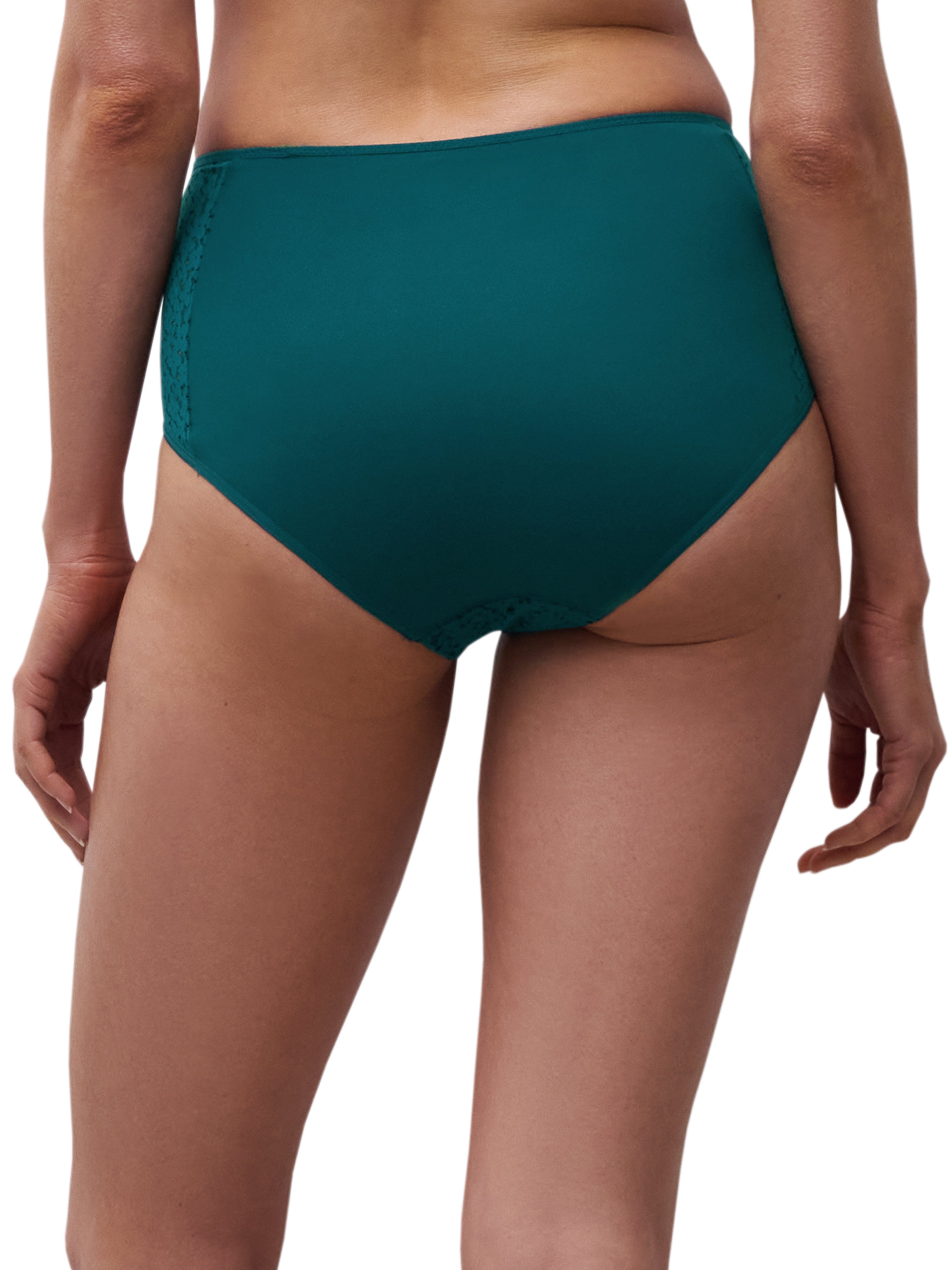 Chantelle Norah Comfort High Waist Brief - Emerald Green Chantelle
