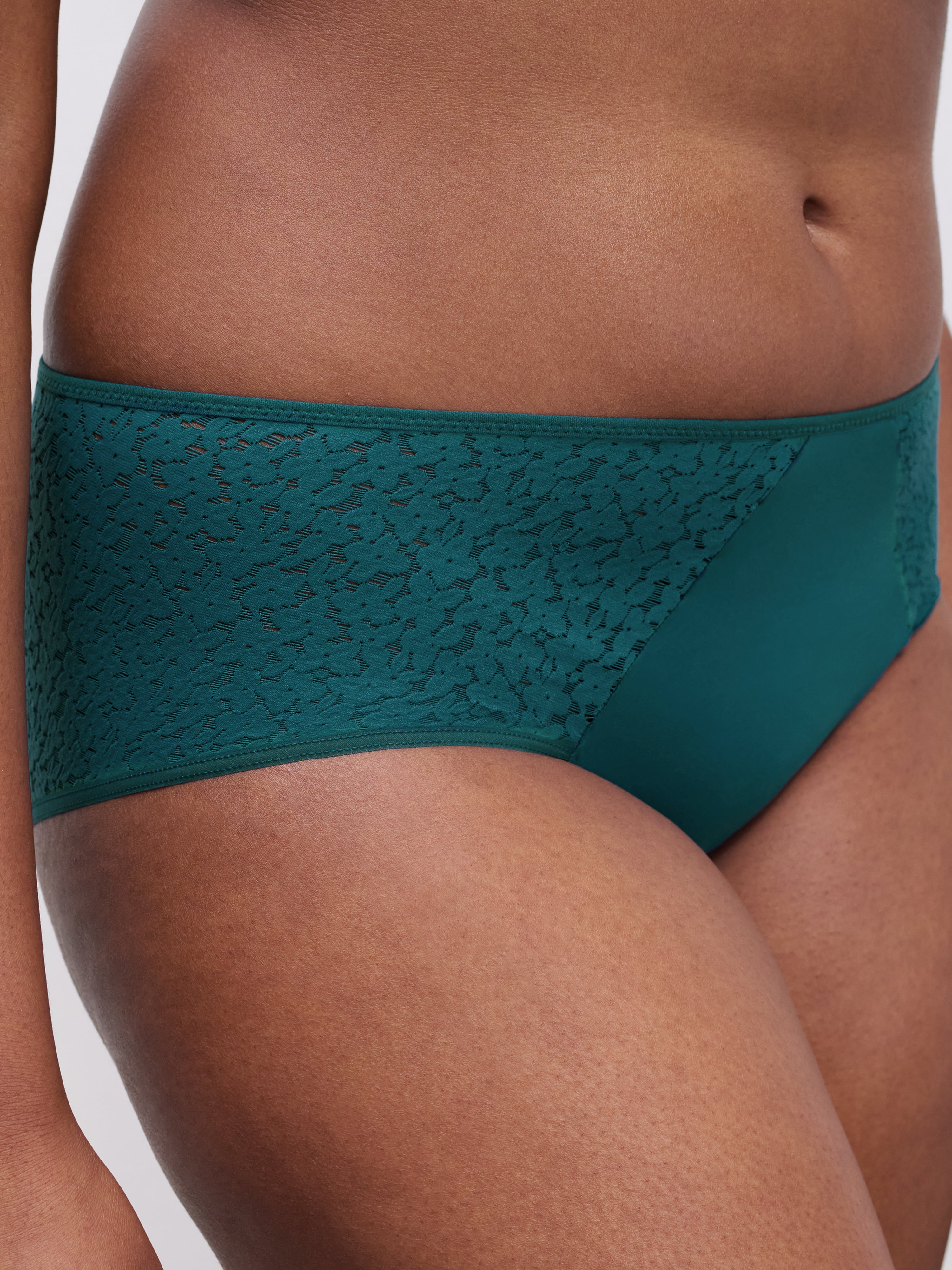 Chantelle Norah Comfort Hipster Brief - Emerald Green Chantelle