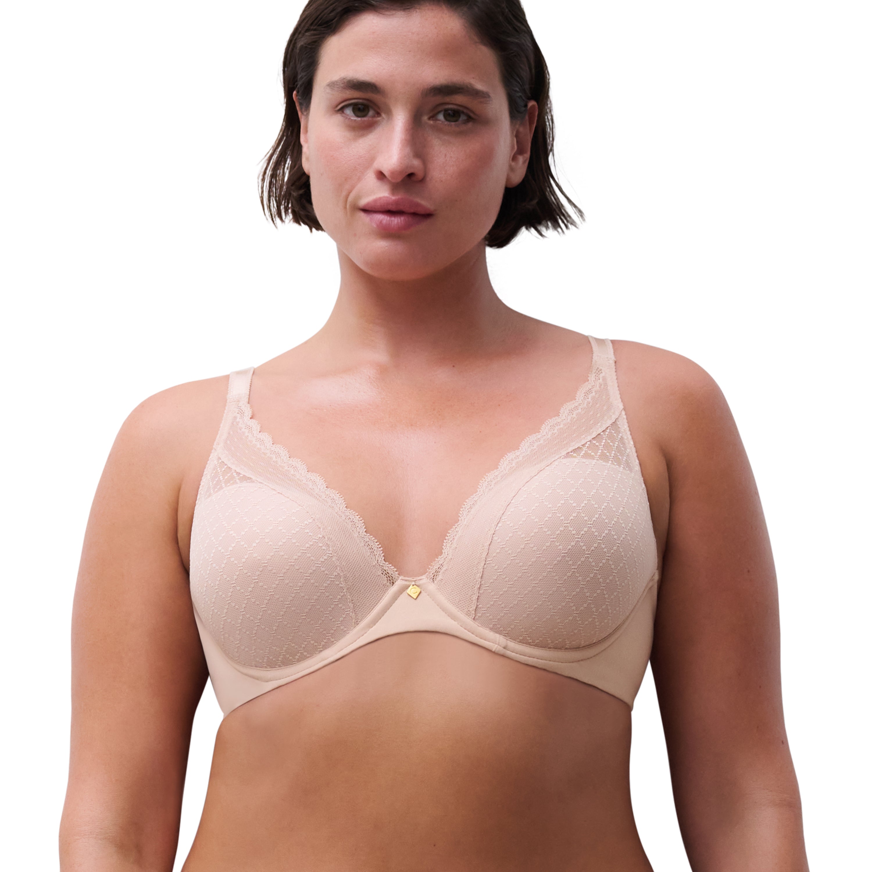 Chantelle Norah Chic Plunge T-Shirt Bra Molded Cup Chantelle