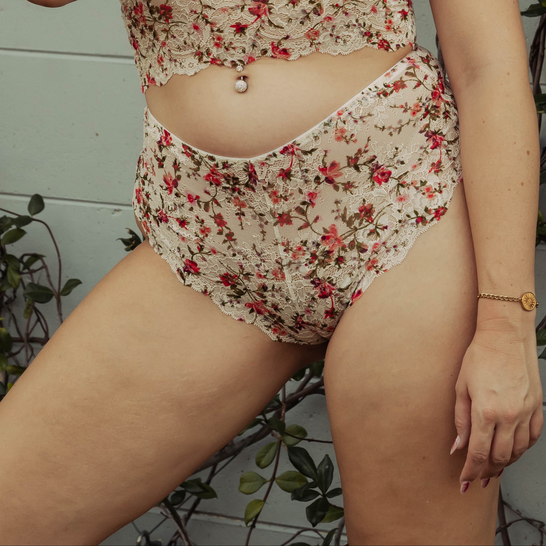 Kilo Brava High Waisted Hipster - Field Floral Bra Fittings by Court