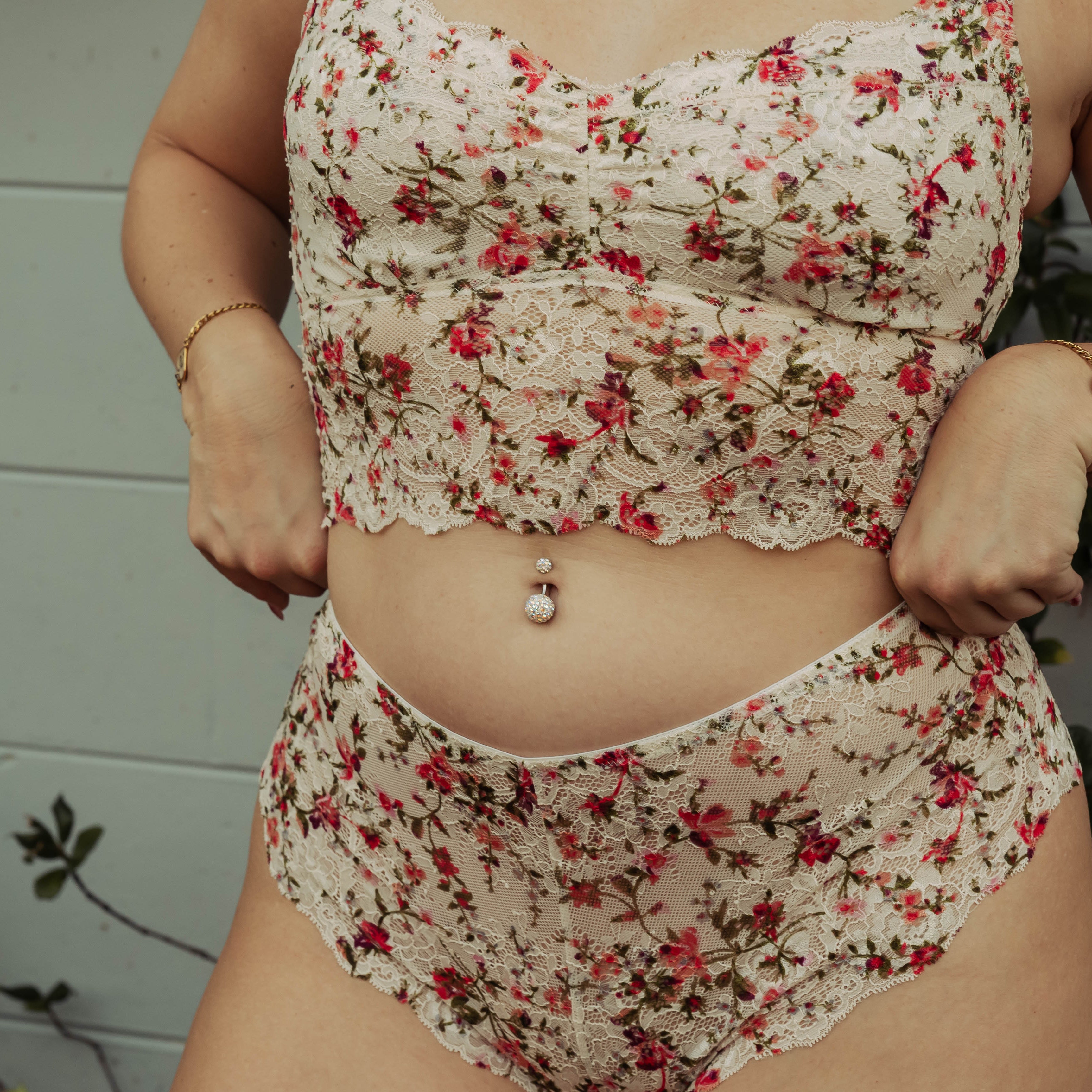 Kilo Brava High Waisted Hipster - Field Floral Bra Fittings by Court