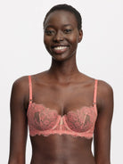 Skarlett Blue Entice Balconette *Final Sale* Skarlett Blue 32D GERANIUM / CASHMERE