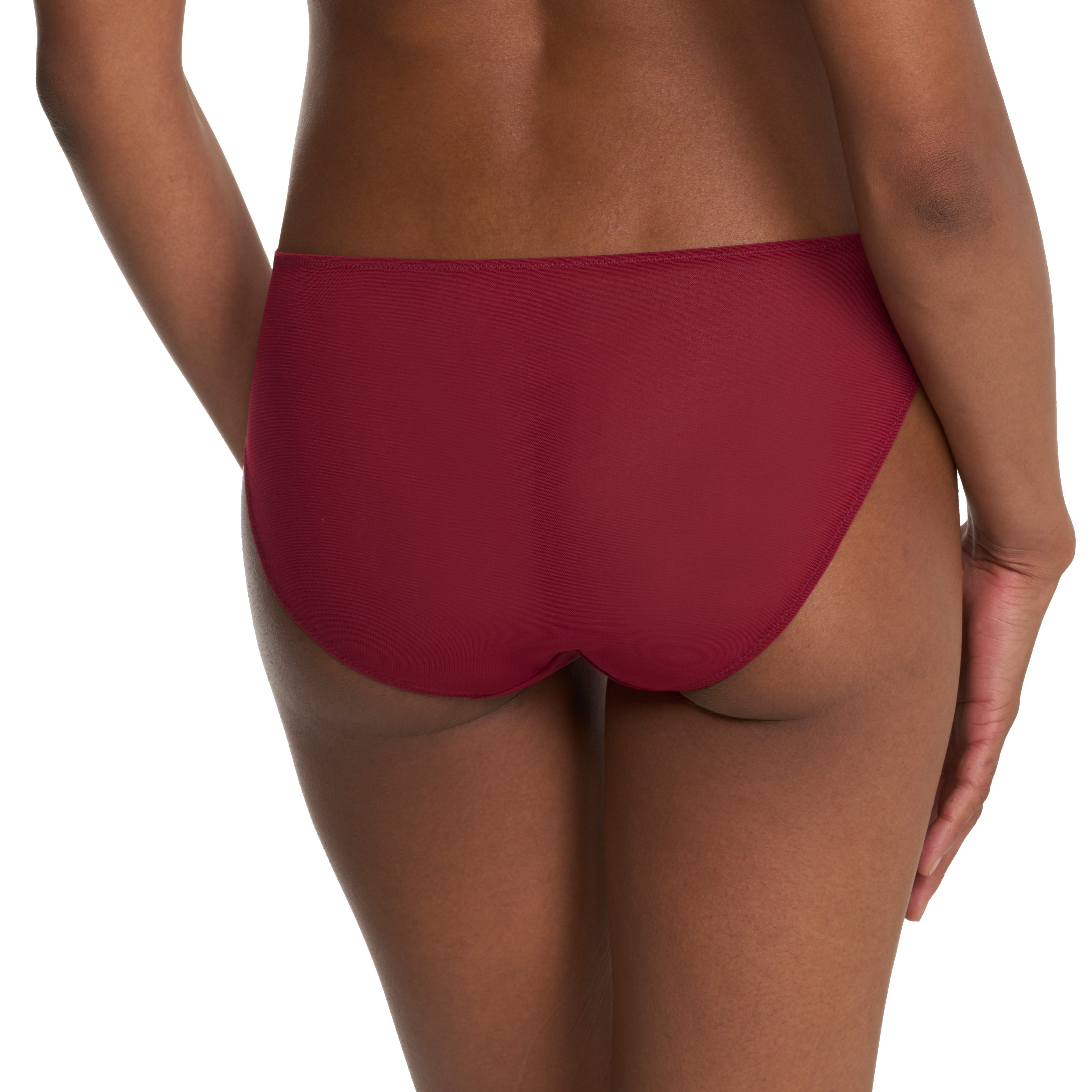 Natori Flora Bikini Brief -Red/Bonfire Bra Fittings by Court