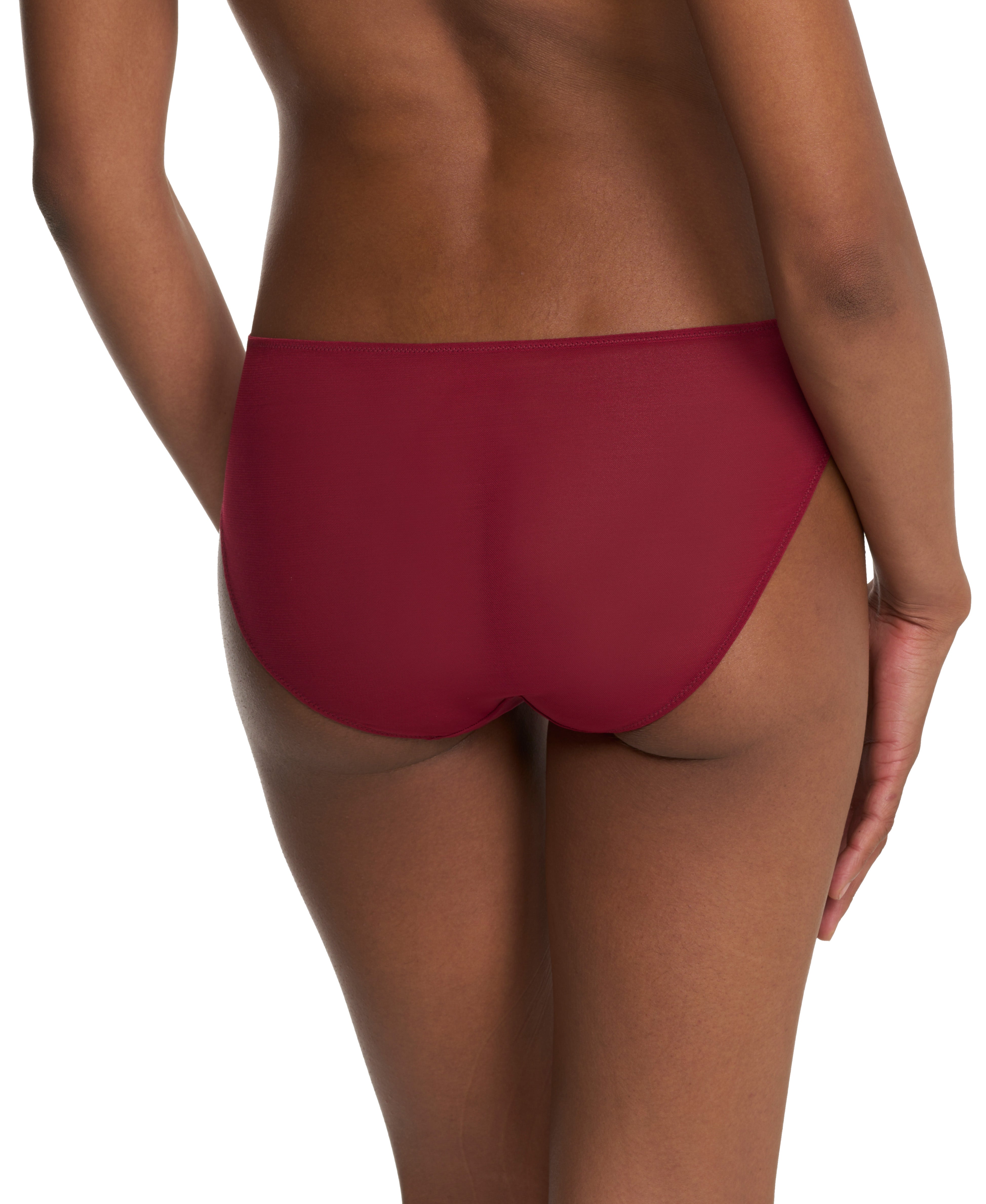 Natori Flora Bikini Brief -Red/Bonfire Bra Fittings by Court