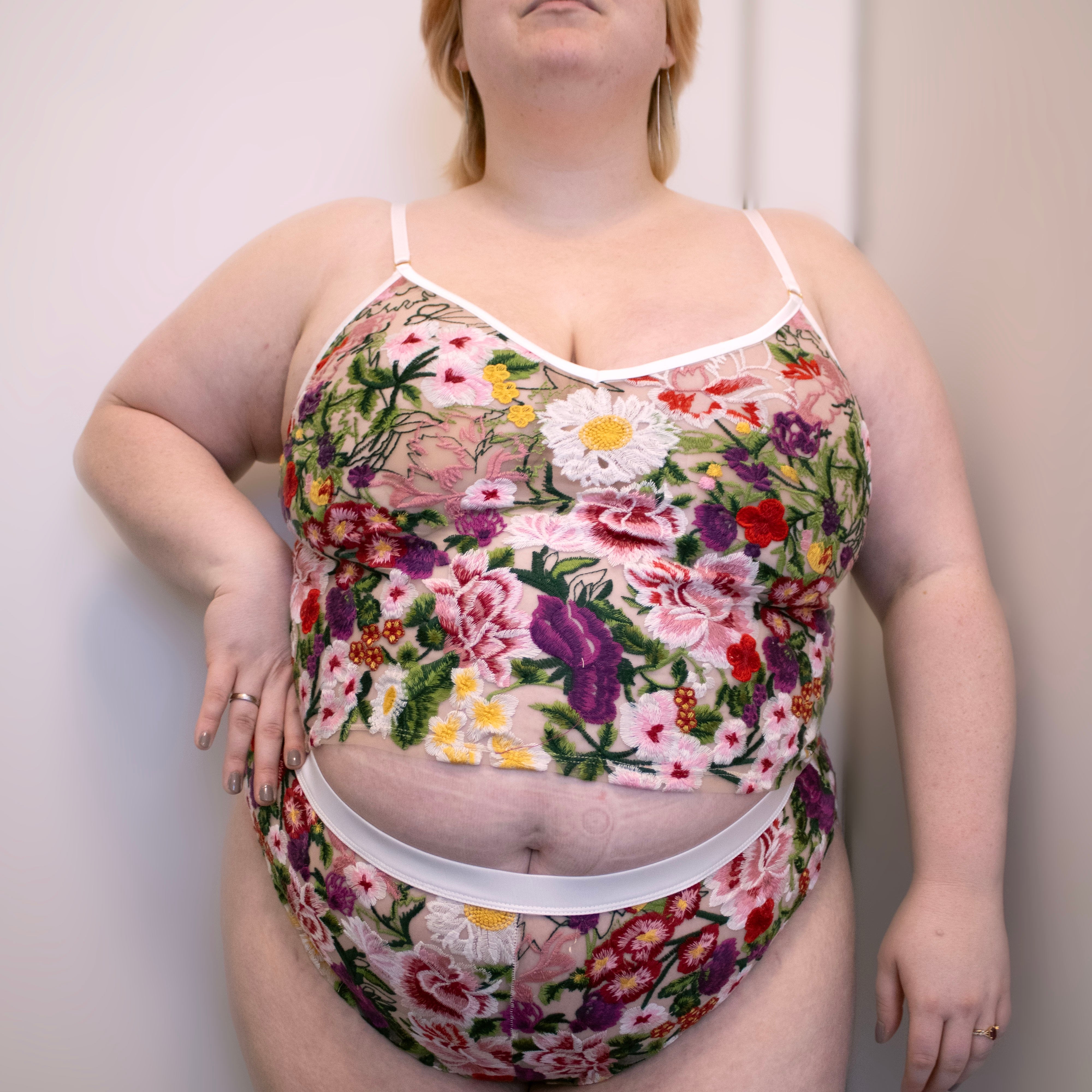 Kilo Brava Embroidery Floral Cami *Final Sale* Bra Fittings by Court