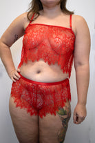 Kilo Brava Lace Crop Cami *Final Sale* Bra Fittings by Court