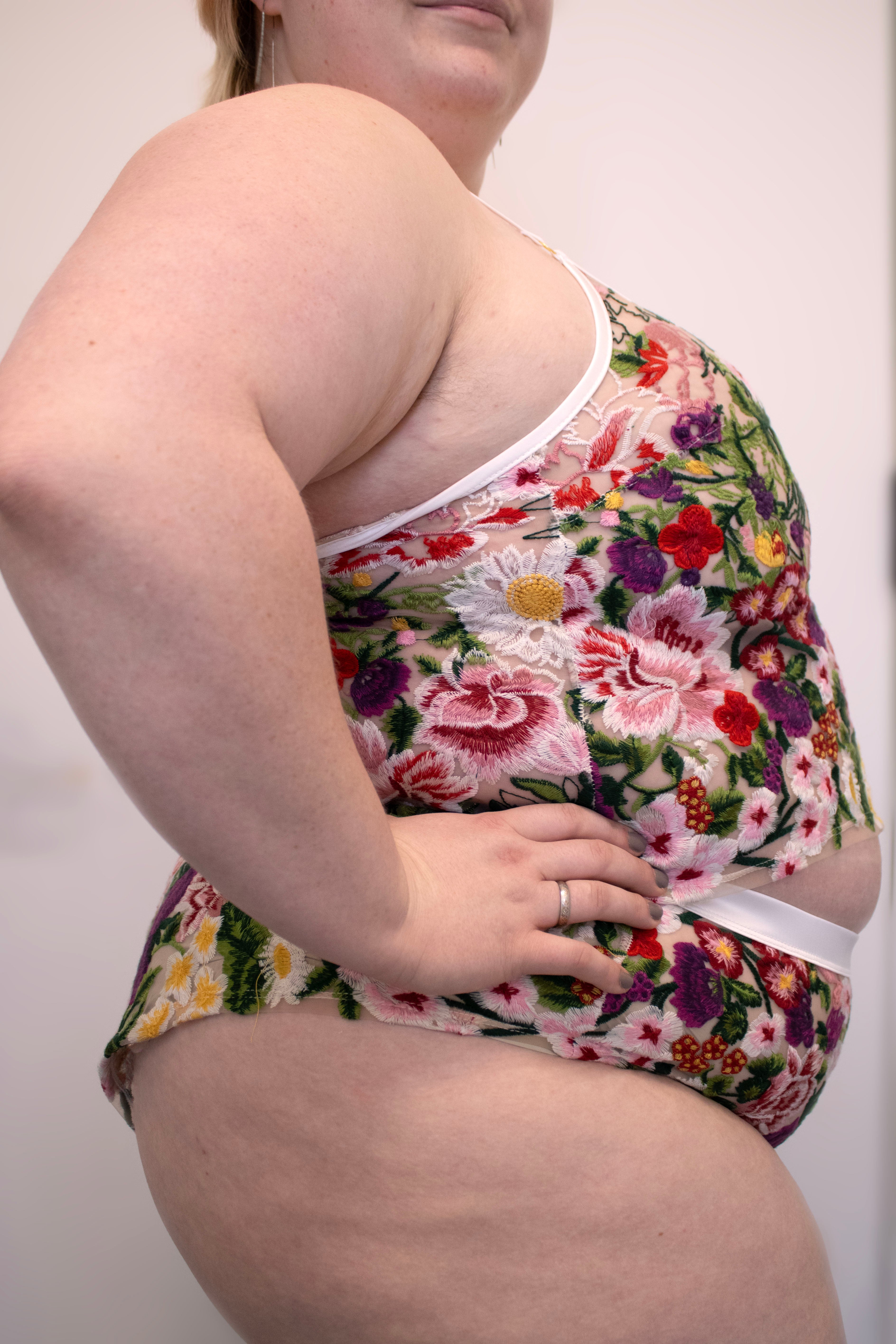 Kilo Brava Embroidery Floral Tap Short *Final Sale* Bra Fittings by Court