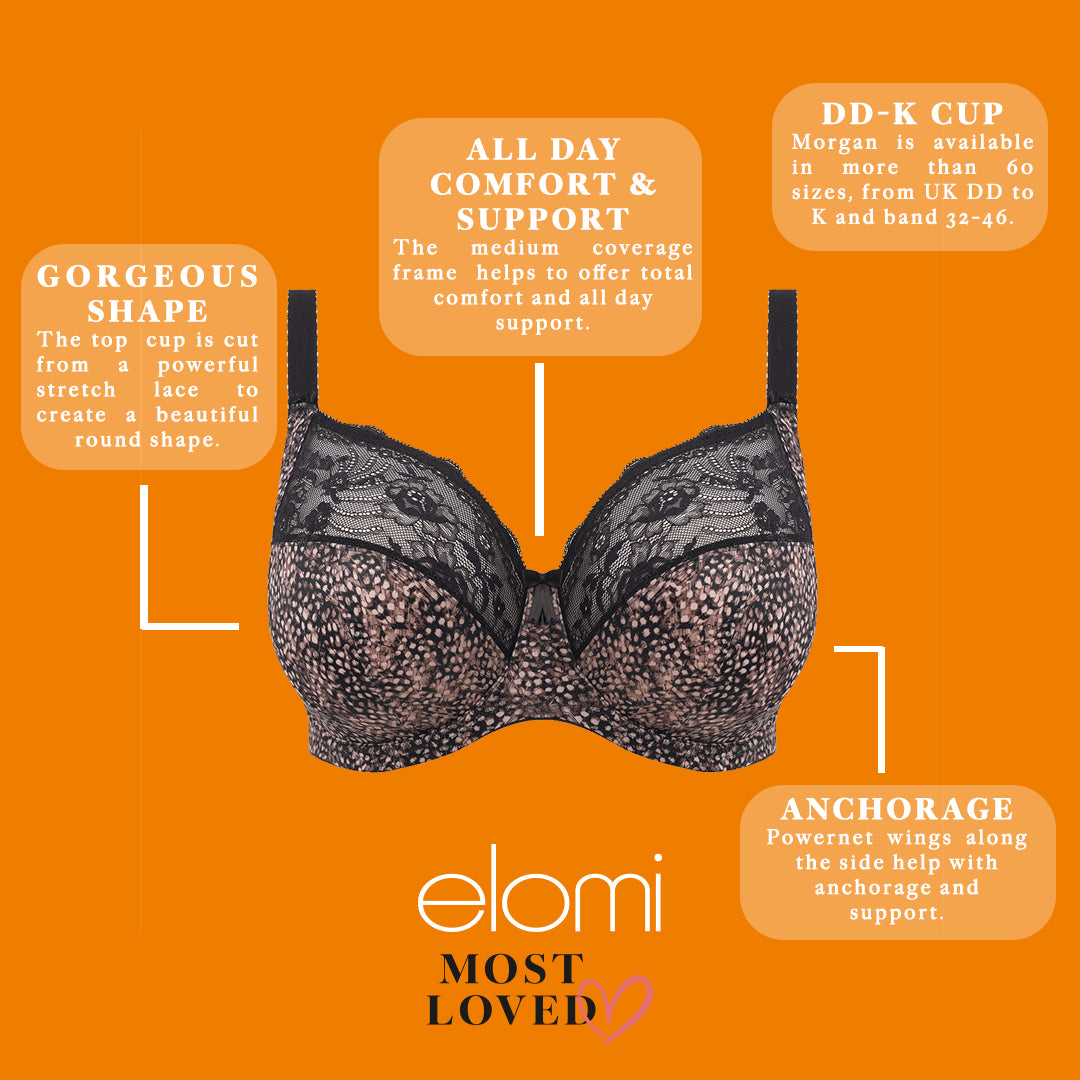 Elomi Morgan - Ebony and Black Elomi